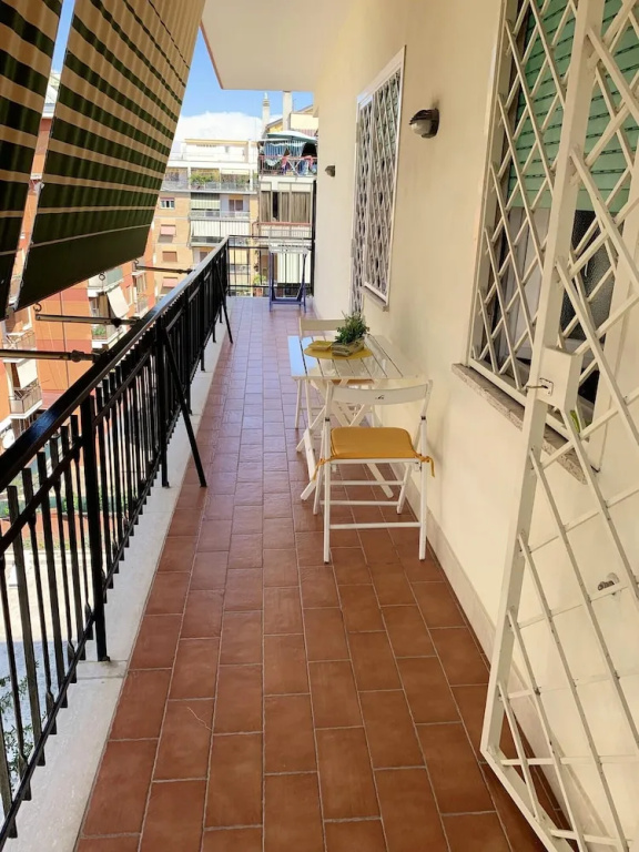 Apartment With 2 Bedrooms in Lido di Ostia, With Wonderful City View, Furnished Balcony and Wifi Near the Beach