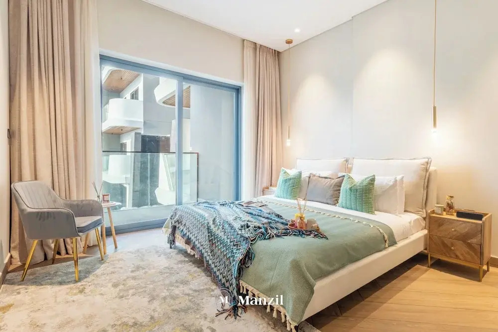Manzil - 1BR in Arjan with City Views