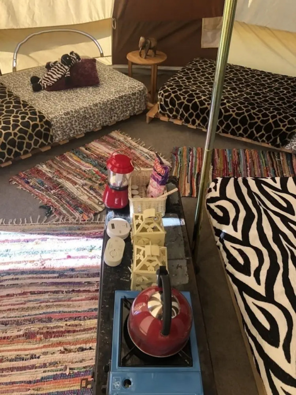 Fully Equipped Bell Tent 2