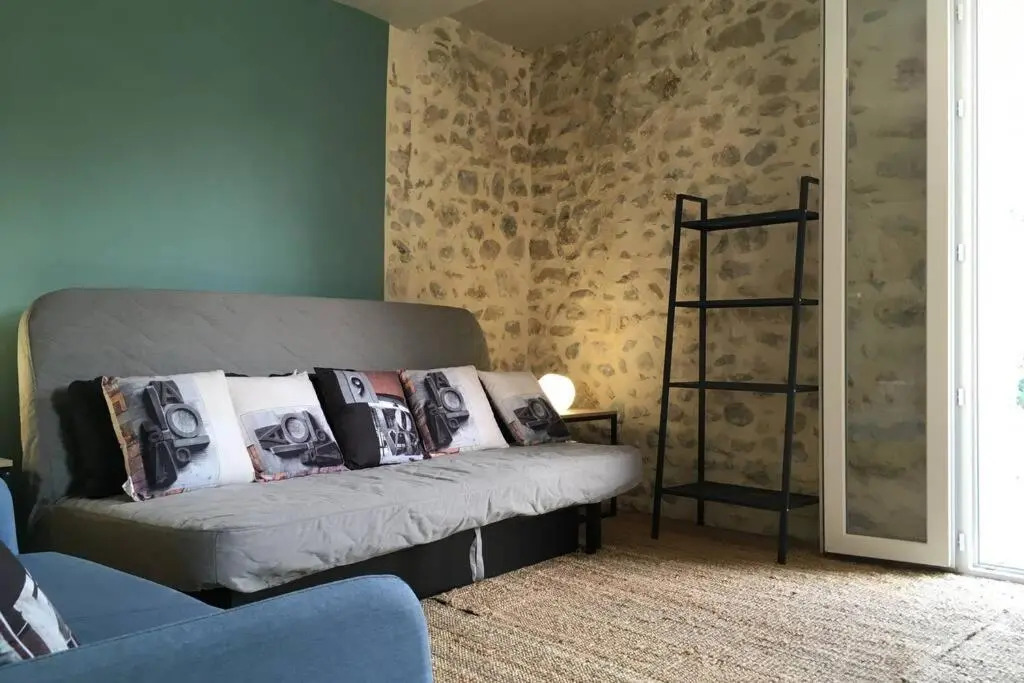 Nyons Centre, plage, vue, appart 6 pers, jardin