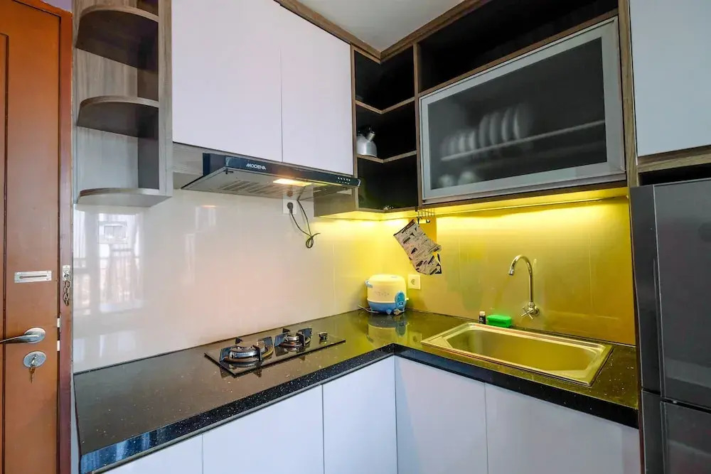 Homey and Modern 2BR Apartment at Royal Olive Residence