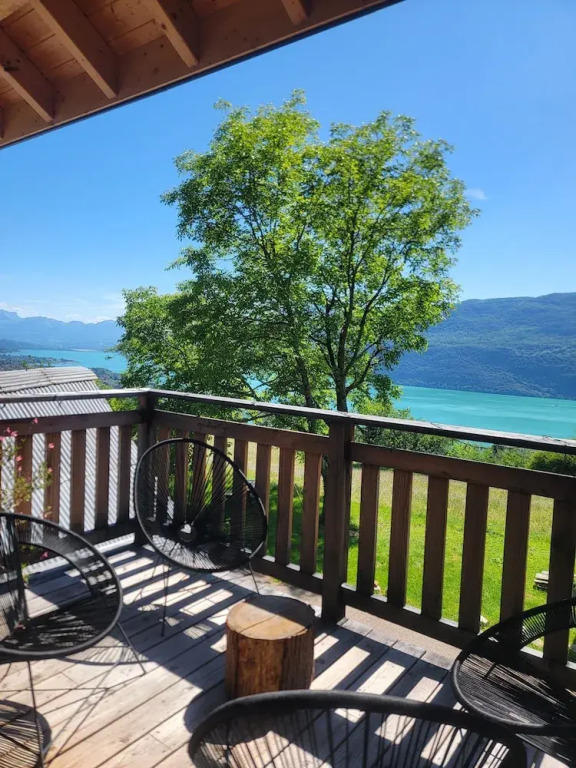 LAlpage, vue lac