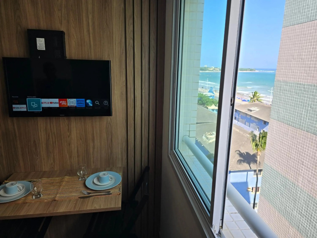 Apartamento 802 Nascente Luxuoso Vista Mar Vaga Privativa