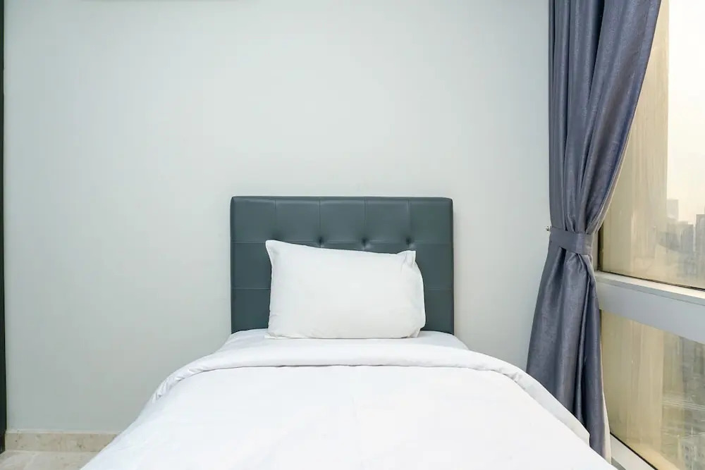 Modern Furnished 2BR at The Empyreal Condominium Epicentrum Apartment