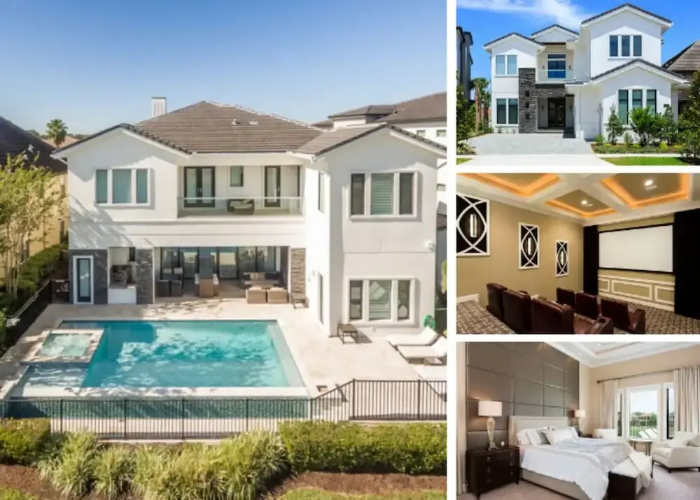 Beautiful Mansion With Private Pool, Close to Disney, Orlando Mansion 1340