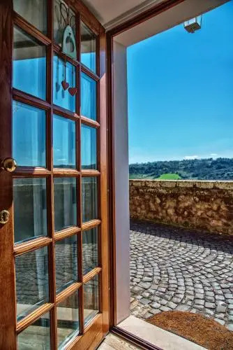 La Casa Bianca with parking and view