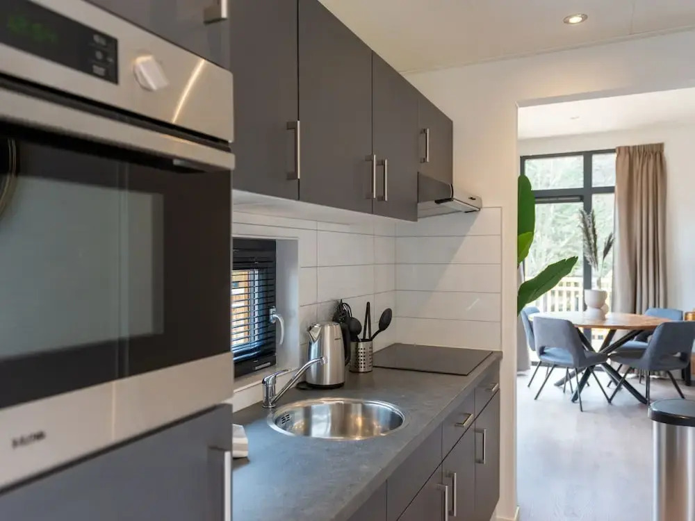 Modern Chalet With Dishwasher, in a Holiday Park, in a Natural Environment