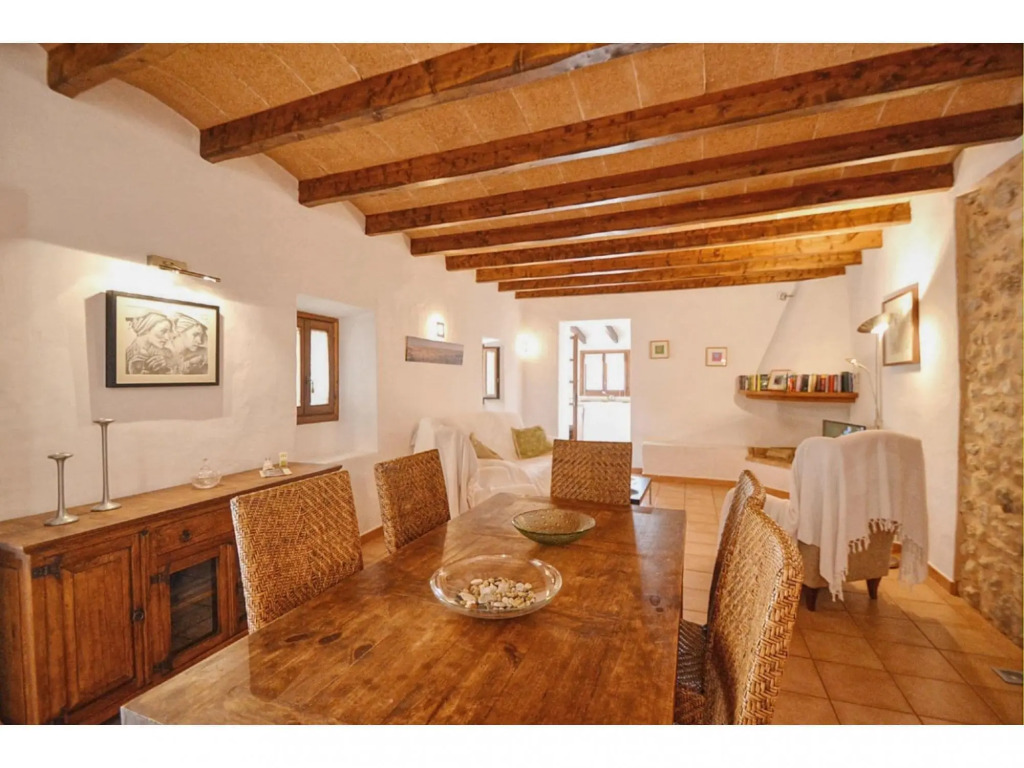 Restored holiday home in Búger with private pool
