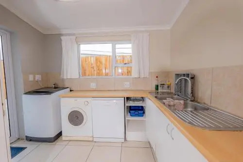 Secure garden flat