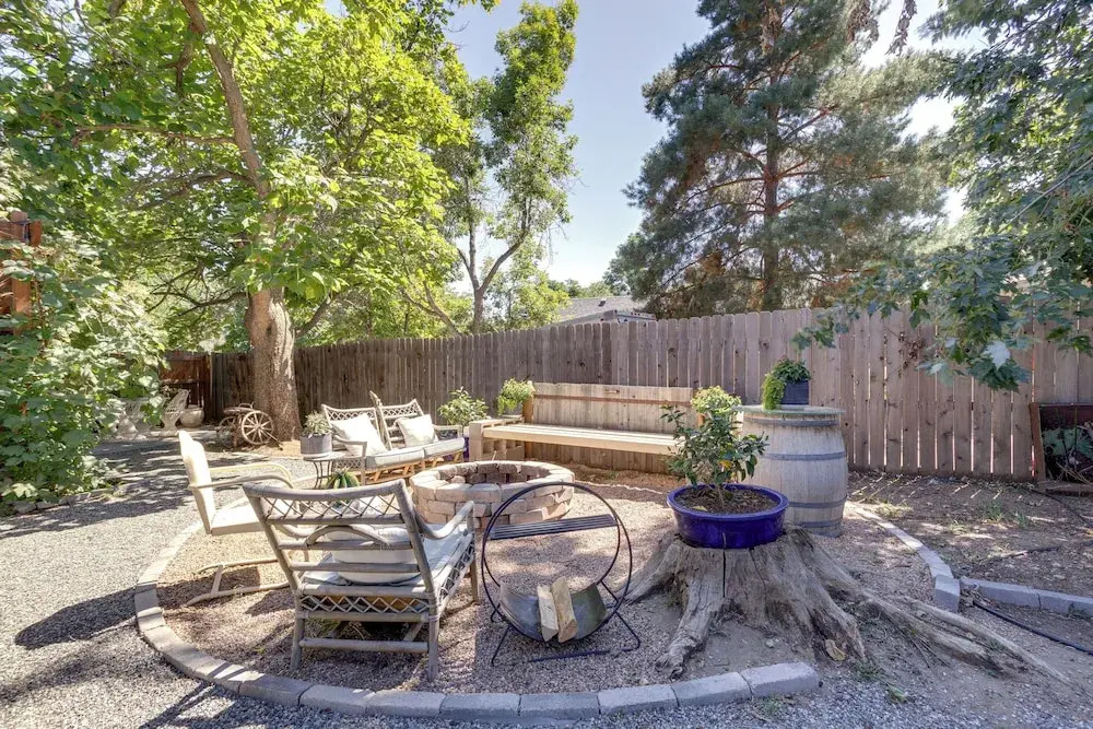 Outdoor Oasis with Fire Pit Denver Home
