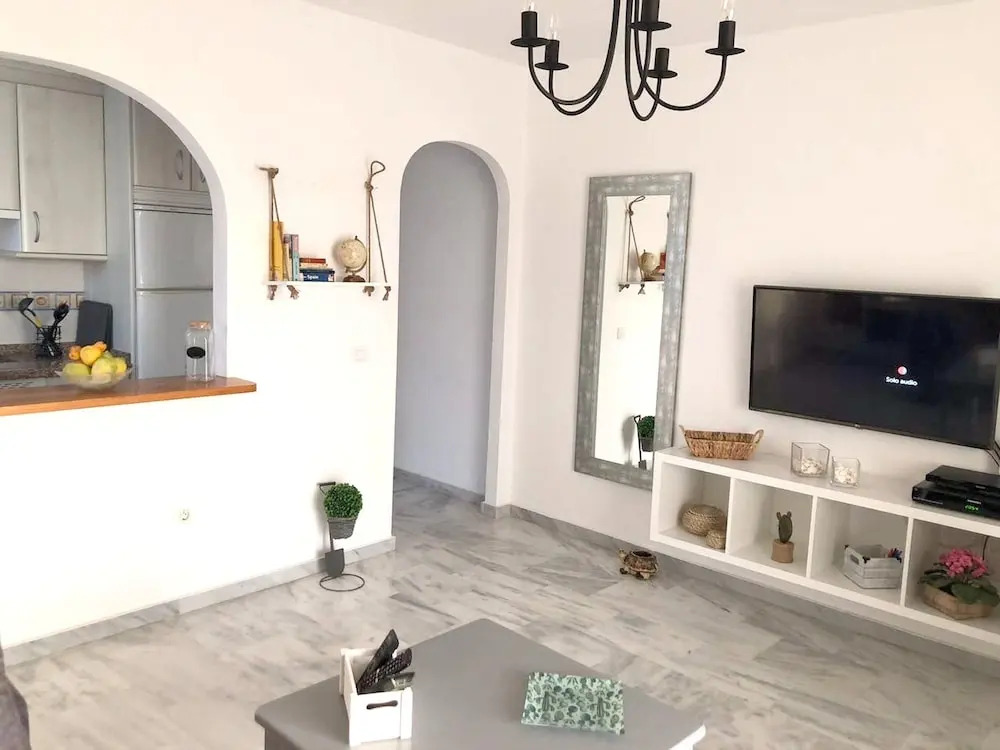 Apartment with One Bedroom in las Lagunas de Mijas, with Wonderful Sea View, Shared Pool, Furnished Terrace - 1 Km From the Beach