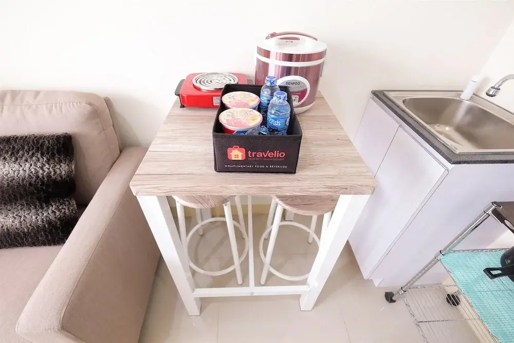 2BR Yotayori Home at Green Pramuka City Apartment By Travelio