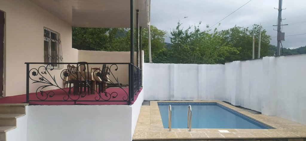 Gabala,yard, house