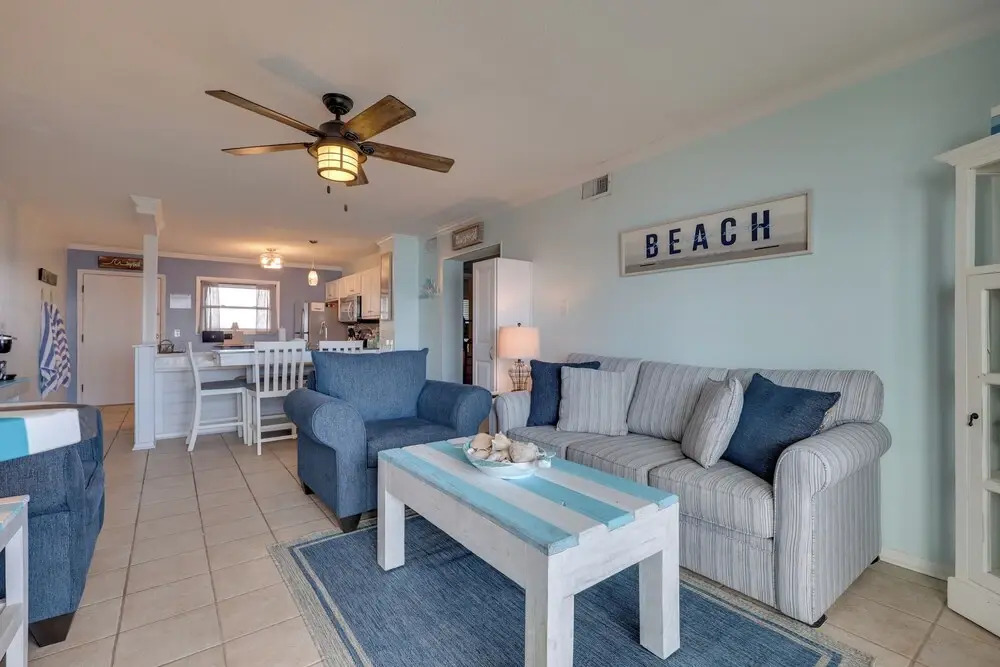 Steps to the Beach: Oceanfront Condo w/ Lanai!