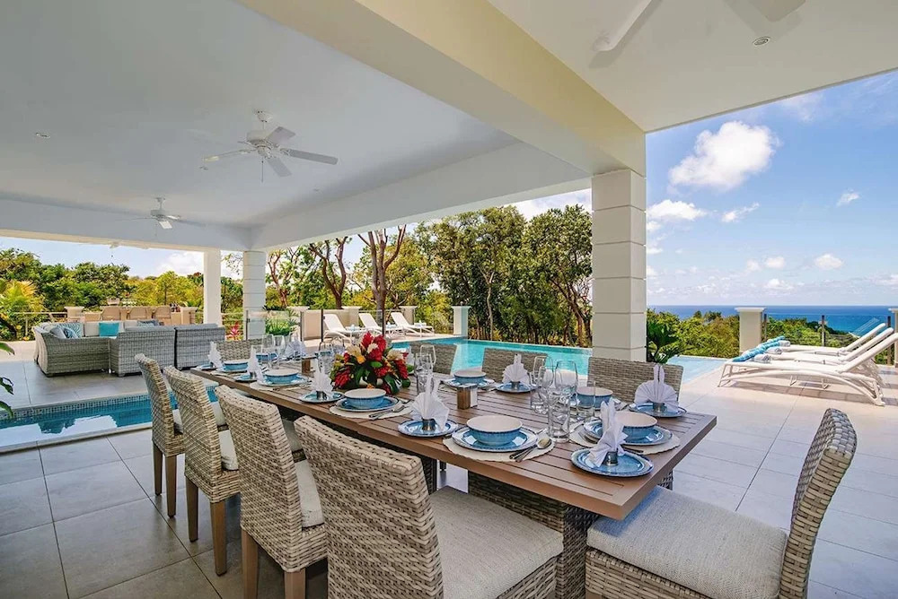 Contemporary 6BR Villa Sea Views Infinity Pool Resort Access