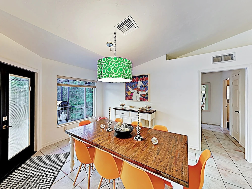 New Listing! Chic Beach Haven W/ Pool, Near Beach 4 Bedroom Home