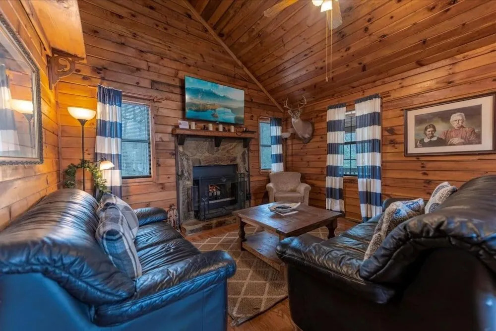 Bear Hug Lodge - Charming Cabin In Coosawattee River Resort - Pet Friendly
