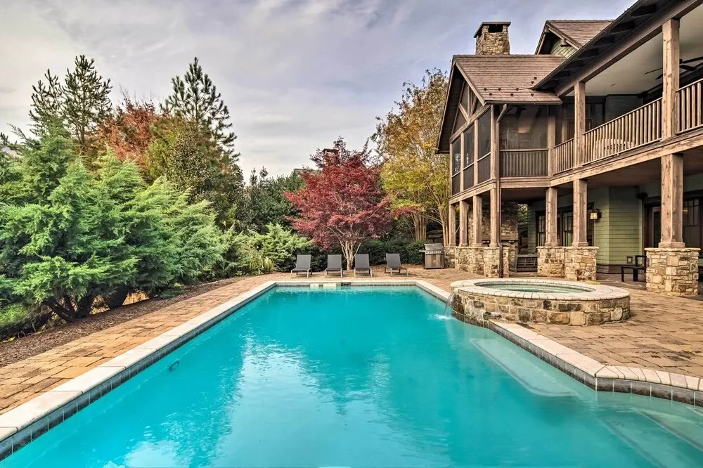 Mountain Views! Home in Brights Creek Golf Club