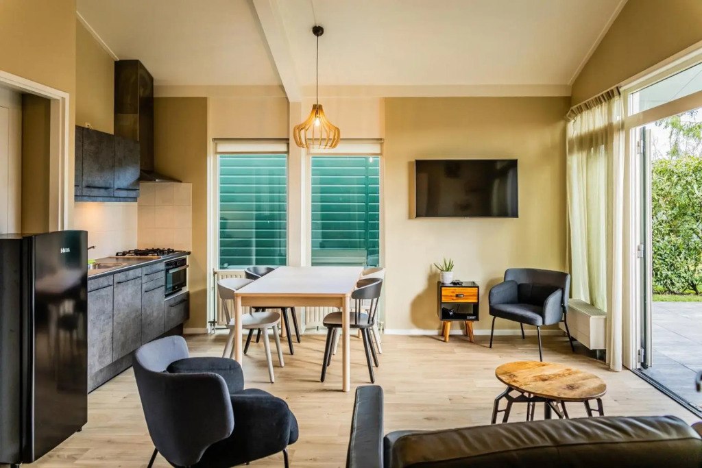 Vakantiehuis in hét bomendorp van de Veluwe