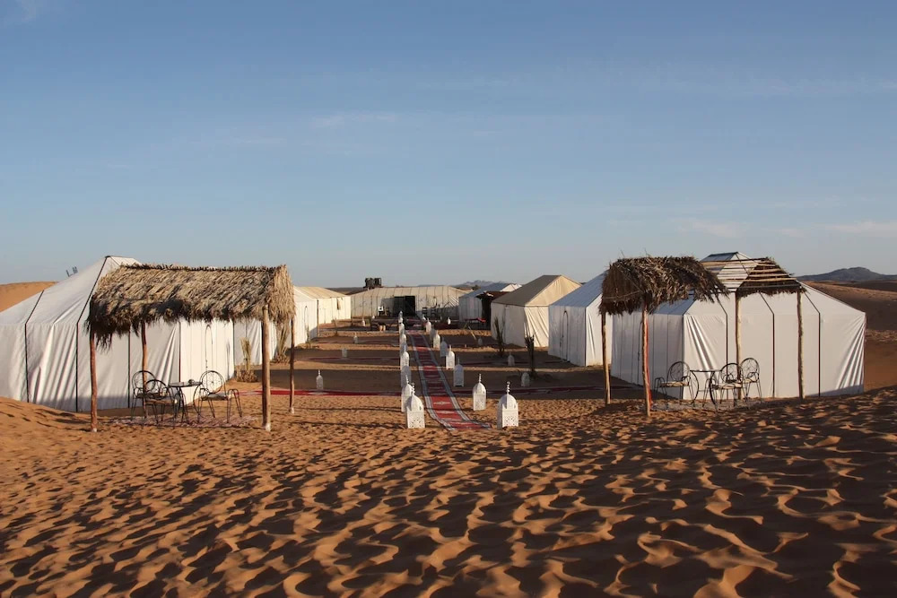 Family desert camp