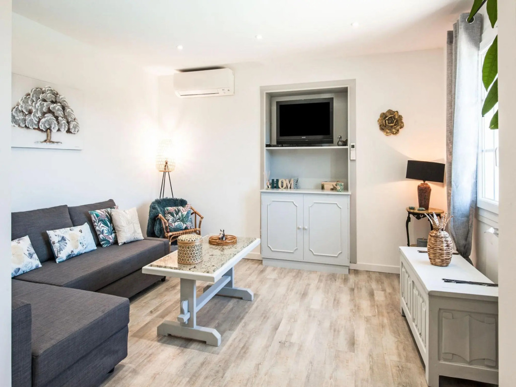 Holiday home in La Roquette sur Siane with furnished garden