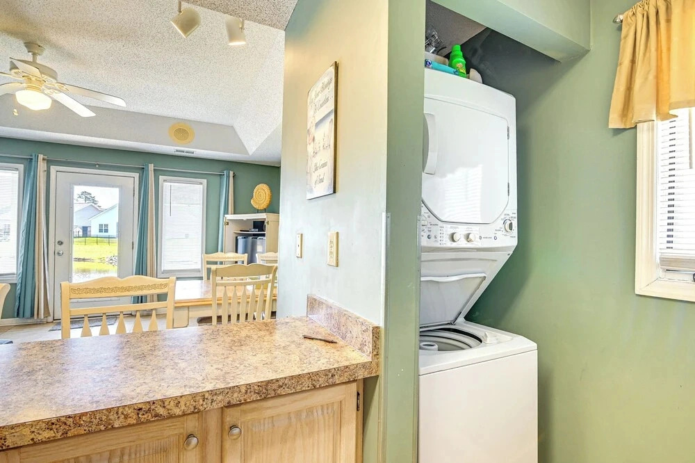 Patio & Water Views! Family Condo in Myrtle Beach
