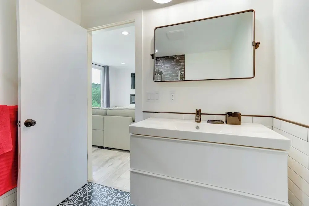 Lakefront Catskills Container Home: Private Lake
