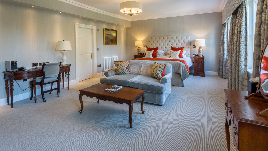 Storrs Hall Hotel on the shore of Lake Windermere