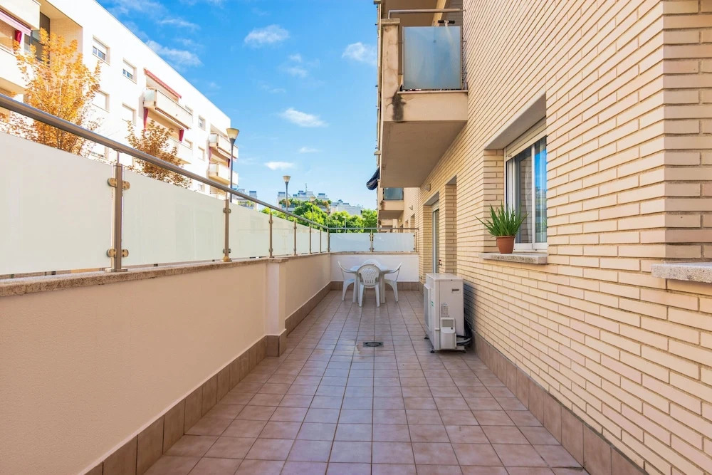 Apartment with 2 Bedrooms in Lloret de Mar, with Wonderful City View, Pool Access, Furnished Terrace - 500 M From the Beach