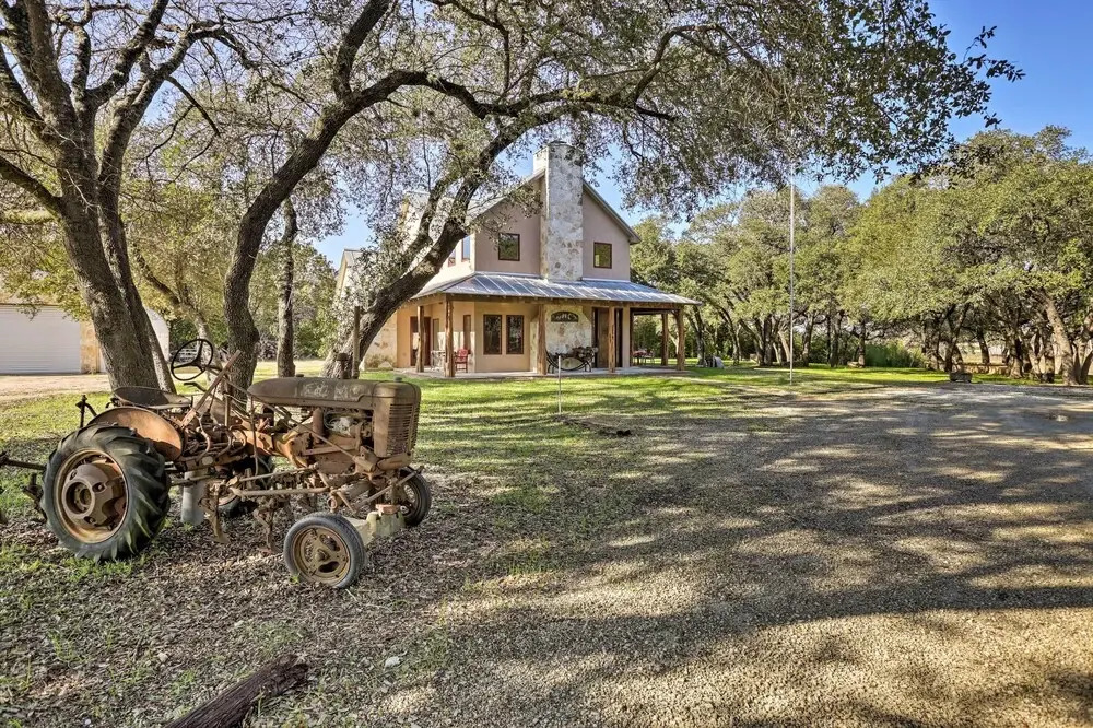 Riverfront Blanco Home w/ Shaded Porch + Hot Tub