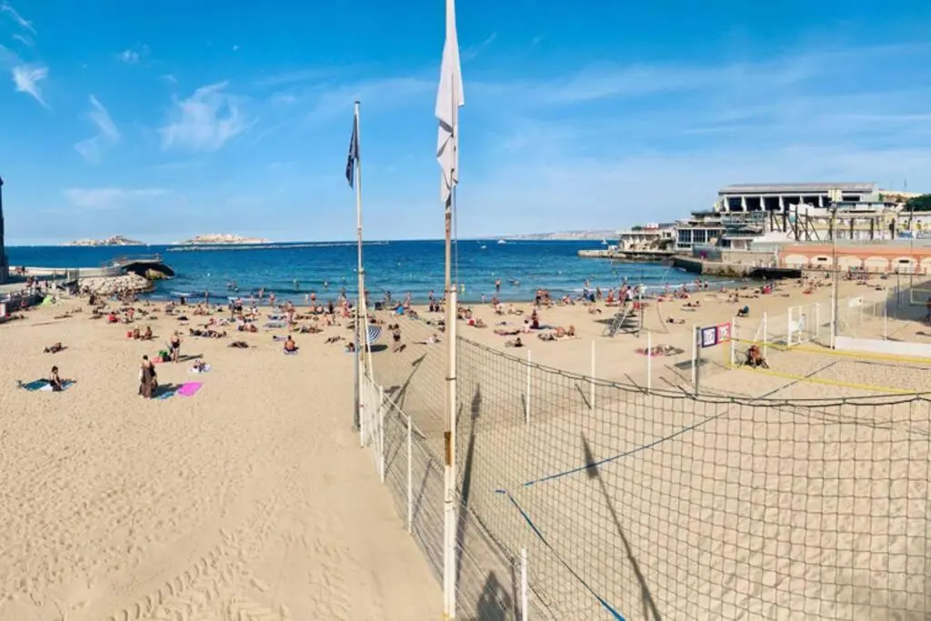 Plage des Catalans Marseille - T2 4 couchages - Pharo Vieux-Port