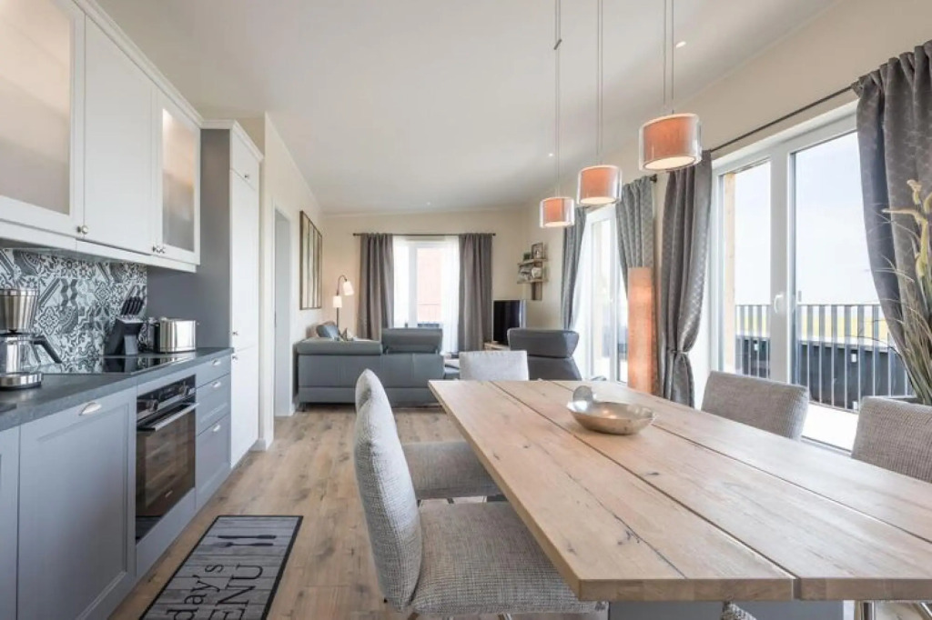 Penthouse apartment on Nordstrand in a top location on the dike