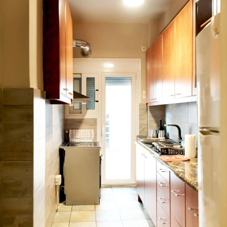 Bright 2 bedroom apartment in Exarchia