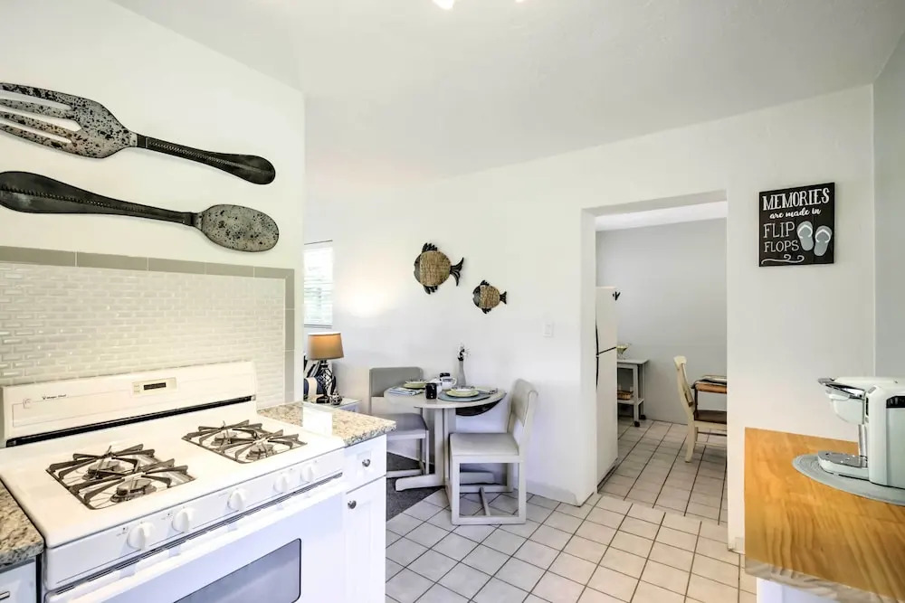 New Smyrna Beach Abode w/ Fire Pit, Walk to Beach!
