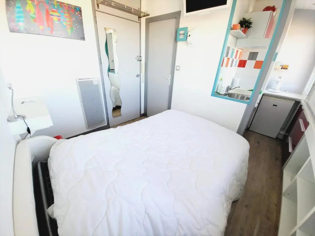 Studio 12m2 Le Nautiqua 100 m de la Plage