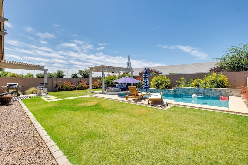 Remote Workers Welcome: Chandler Home w/ Fire Pit