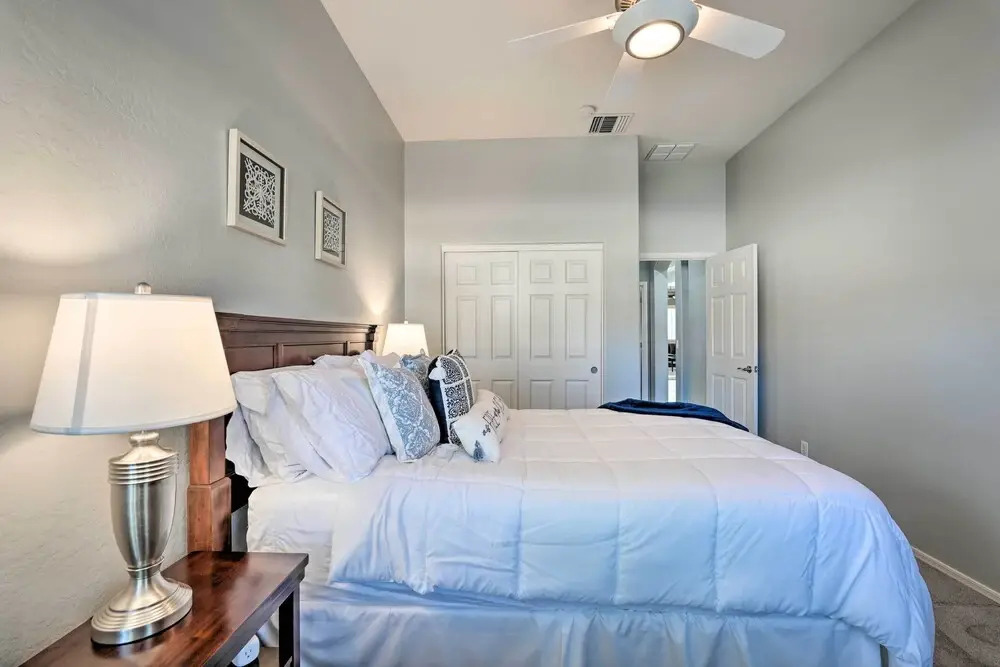 Play Pool, Grill Out! Group-Friendly Glendale Home