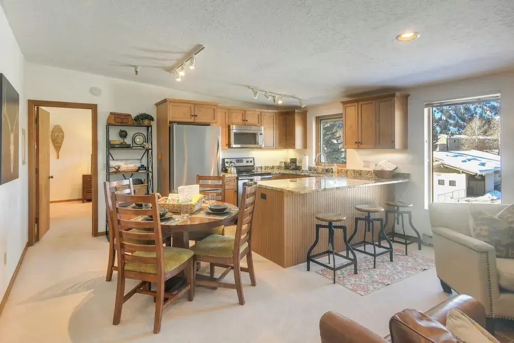 Mtn-view Balcony! Walkable Ketchum Condo