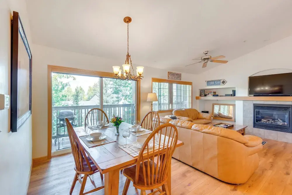 Condo w/ Mtn View < 1 Mi to Steamboat Resort!