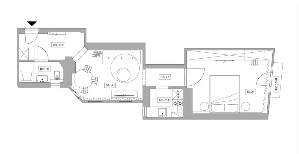 Urban 1BR Loft Residences - Modern Comfort in Bucharest Center