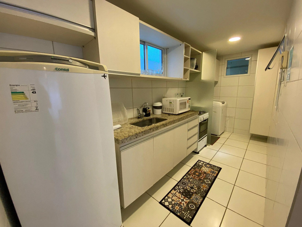 Bela Hospedagem - #Atlântico Sul 408 - Flat com vista para o mar