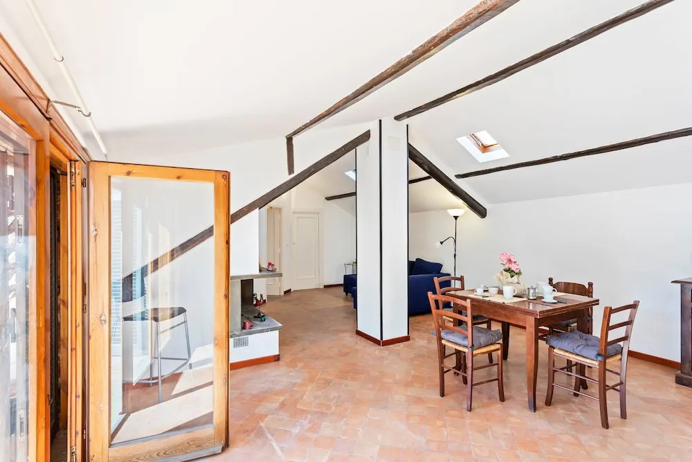 Libertà Frame Apartment - Terrace and Etna view
