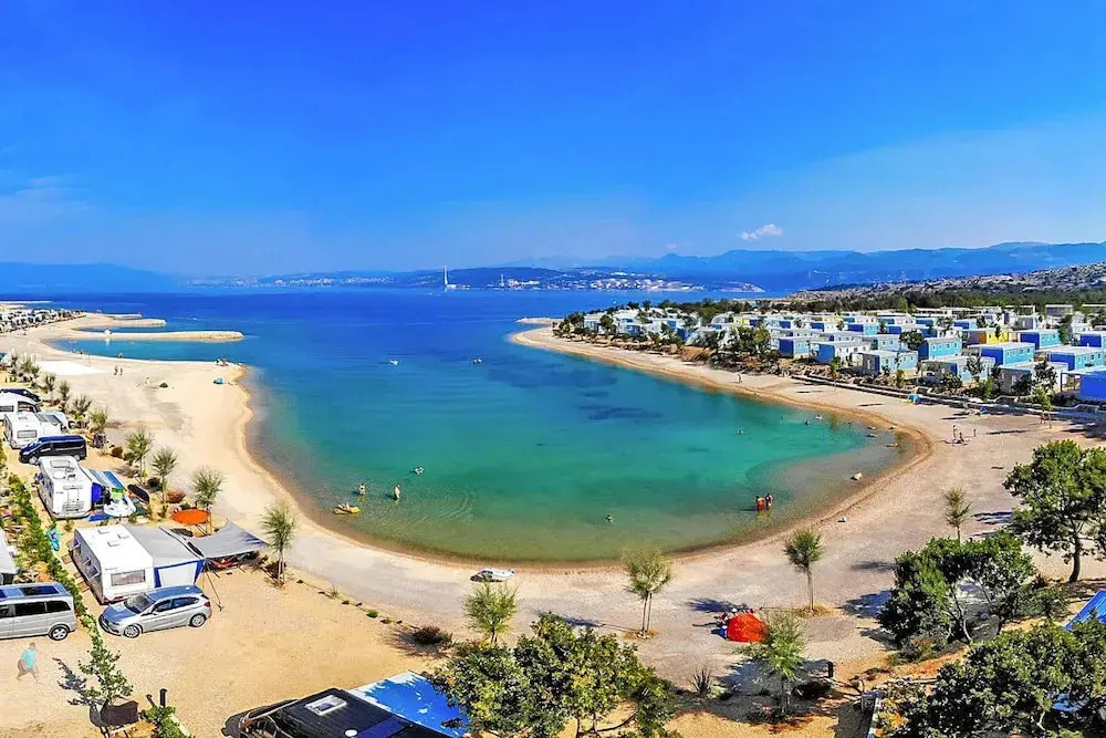 Mobile Home in Omisalj by Pusca Bay Beach