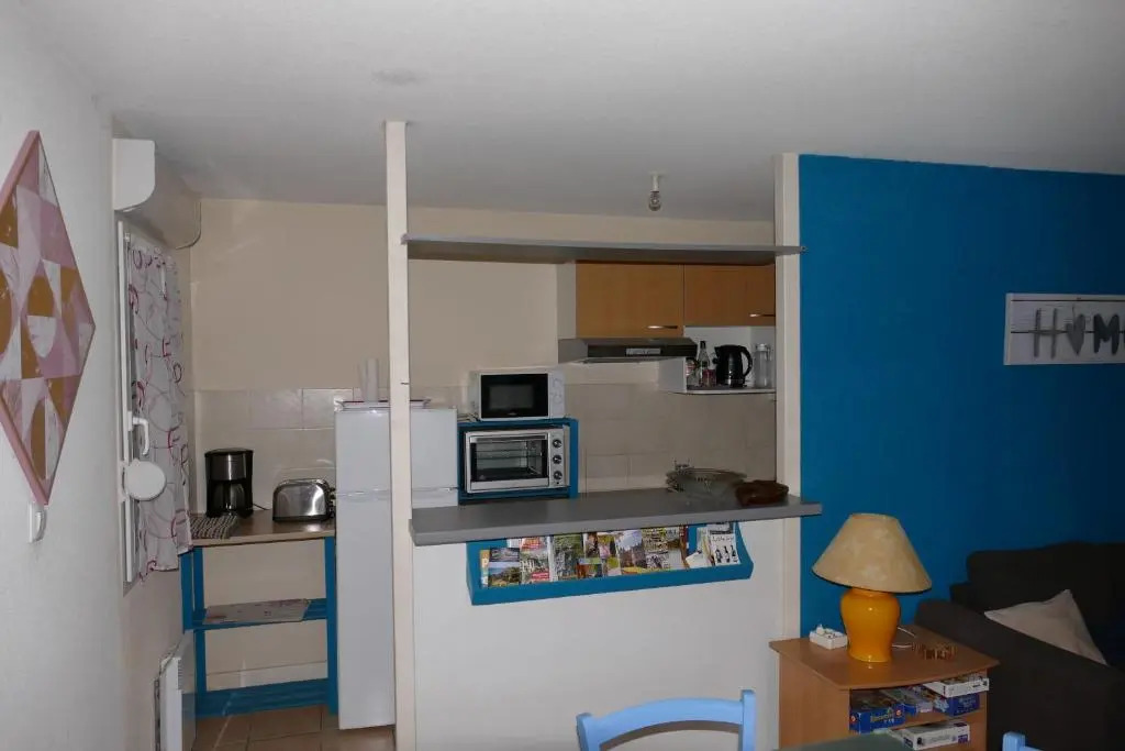 Carcassonne T3 résidentiel rez de jardin piscine, wifi, tennis, fitness