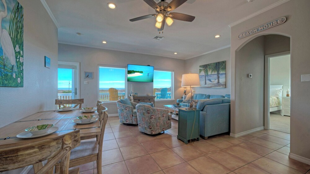 Coastal Soiree Ocean Views, Game Room, & Steps From Port Aransas Beaches