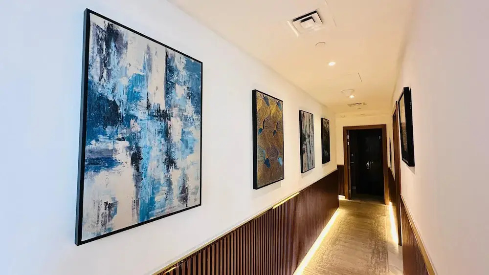 Premium 2 Bedroom with Burj Khalifa and Canal view in Millennium Binghatti Residence