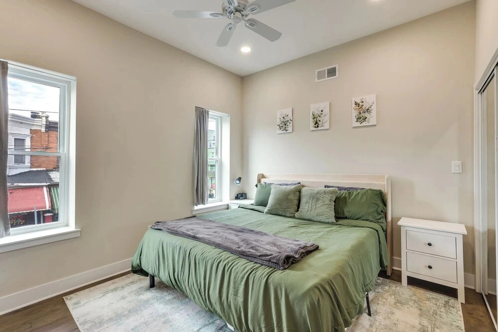 Walk to Fairmount Park: Modern Philly Townhome