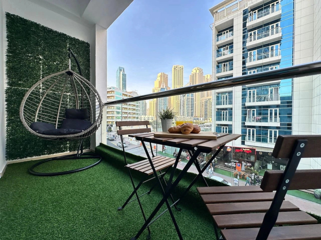 Квартира Marina Canal Studio New Walk to JBR Beach