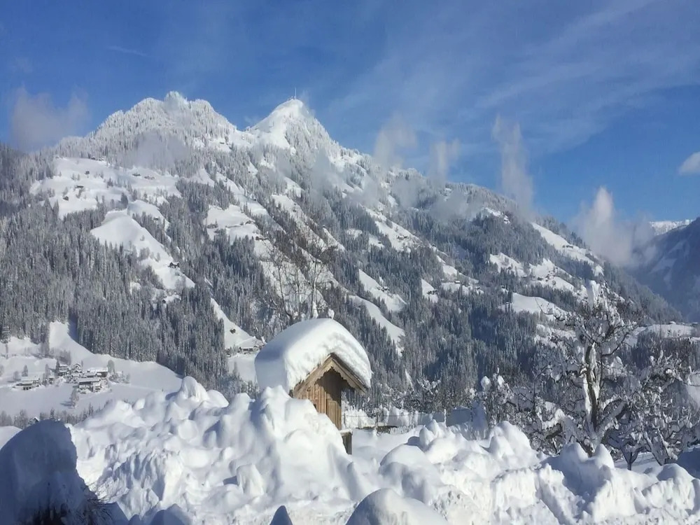 Wooden Apartment With Mountain View