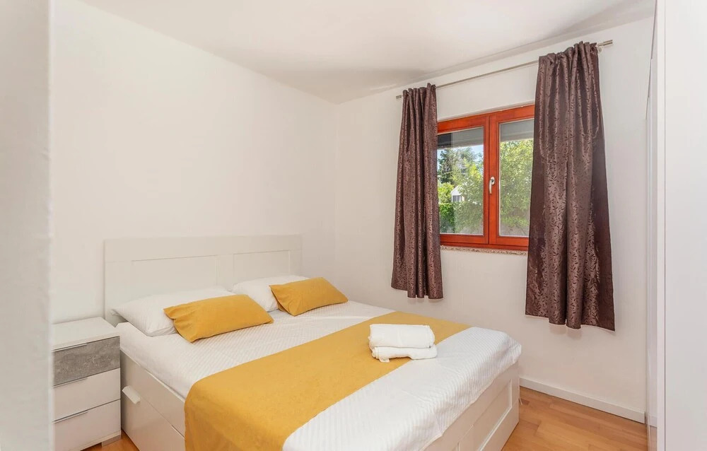 Beautiful Home in Njivice With Outdoor Swimming Pool, Wifi and 5 Bedrooms
